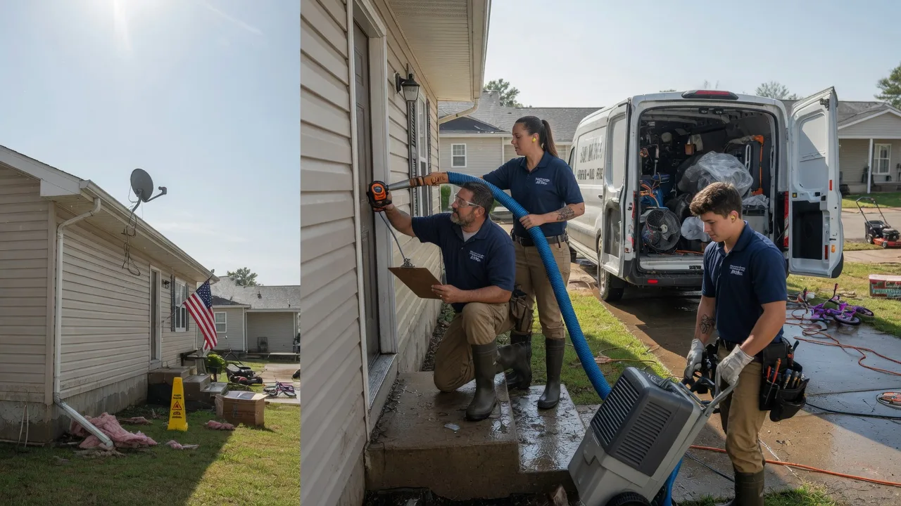 Ceiling Water Damage Restoration in Toccoa, GA near me